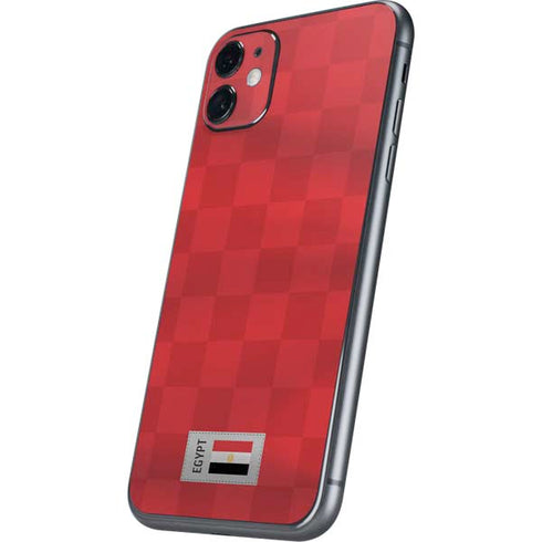 Egypt Soccer Flag iPhone 11 Skin